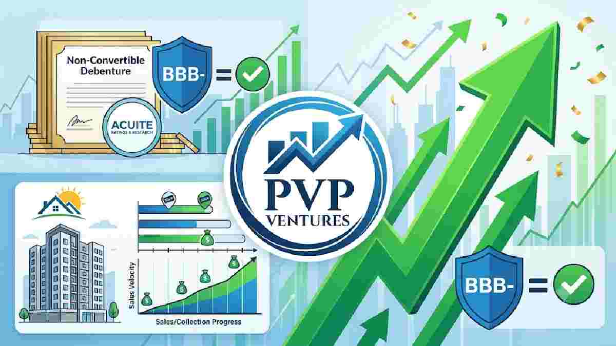 PVP Ventures ಷೇರು ಧಮಾಕಾ; ಒಂದೇ ತಿಂಗಳಲ್ಲಿ 143% ಏರಿಕೆ, ₹150 ಕೋಟಿ NCDಗೆ BBB- ರೇಟಿಂಗ್!!