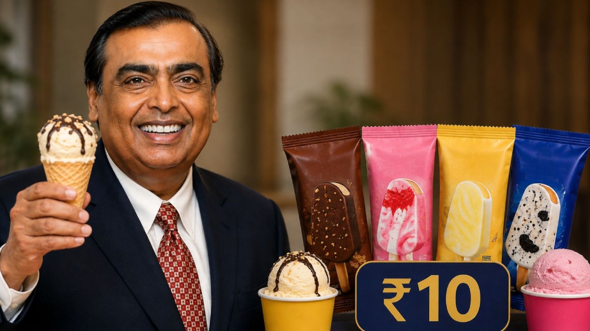 ₹10ಕ್ಕೆ ಐಸ್‌ಕ್ರೀಮ್! ಭಾರತದ ಮಾರುಕಟ್ಟೆಗೆ ಮುಖೇಶ್ ಅಂಬಾನಿ ರಿಲಯನ್ಸ್ ಭರ್ಜರಿ ಎಂಟ್ರಿ!!