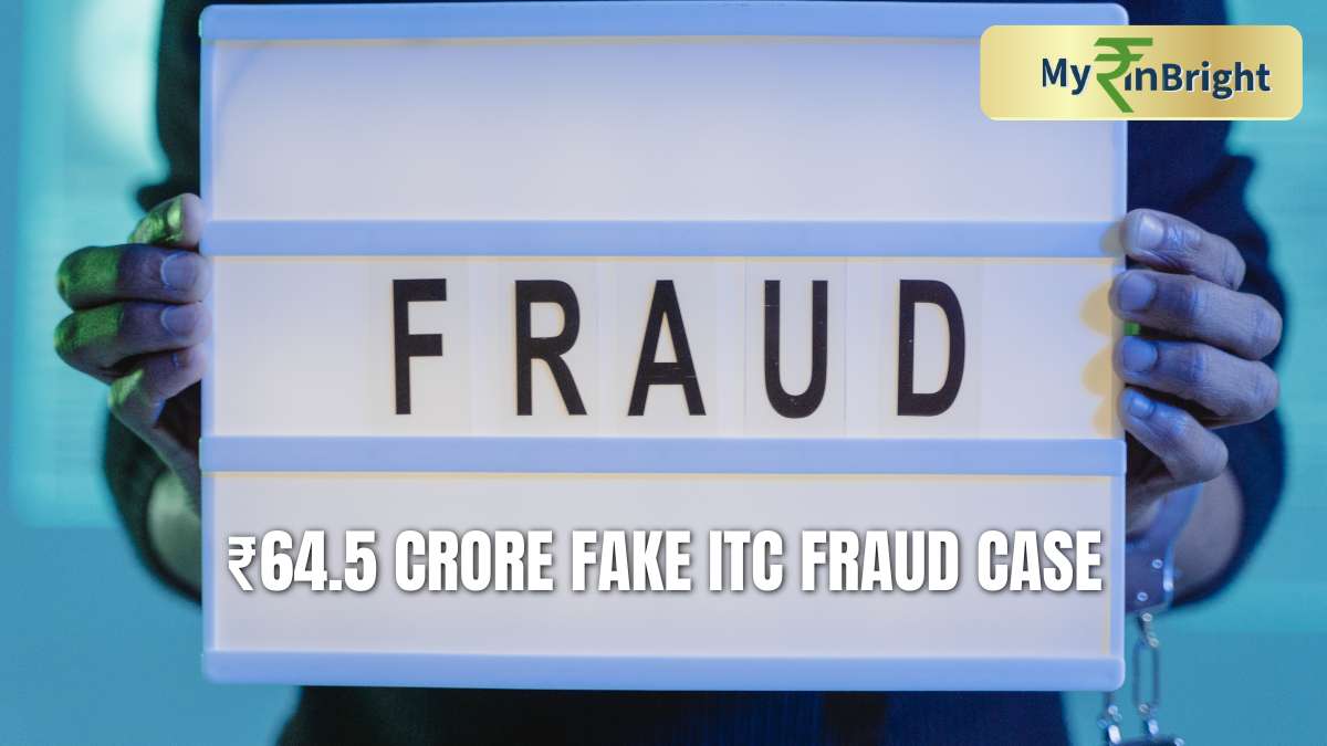 ₹64.5 ಕೋಟಿ ನಕಲಿ ITC ವಂಚನೆ - ಎಕೋರೆನ್ ಎನರ್ಜಿ ವ್ಯವಸ್ಥಾಪಕ ನಿರ್ದೇಶಕನನ್ನು ಜಿಎಸ್‌ಟಿ ಇಲಾಖೆ ಬಂಧನ!!