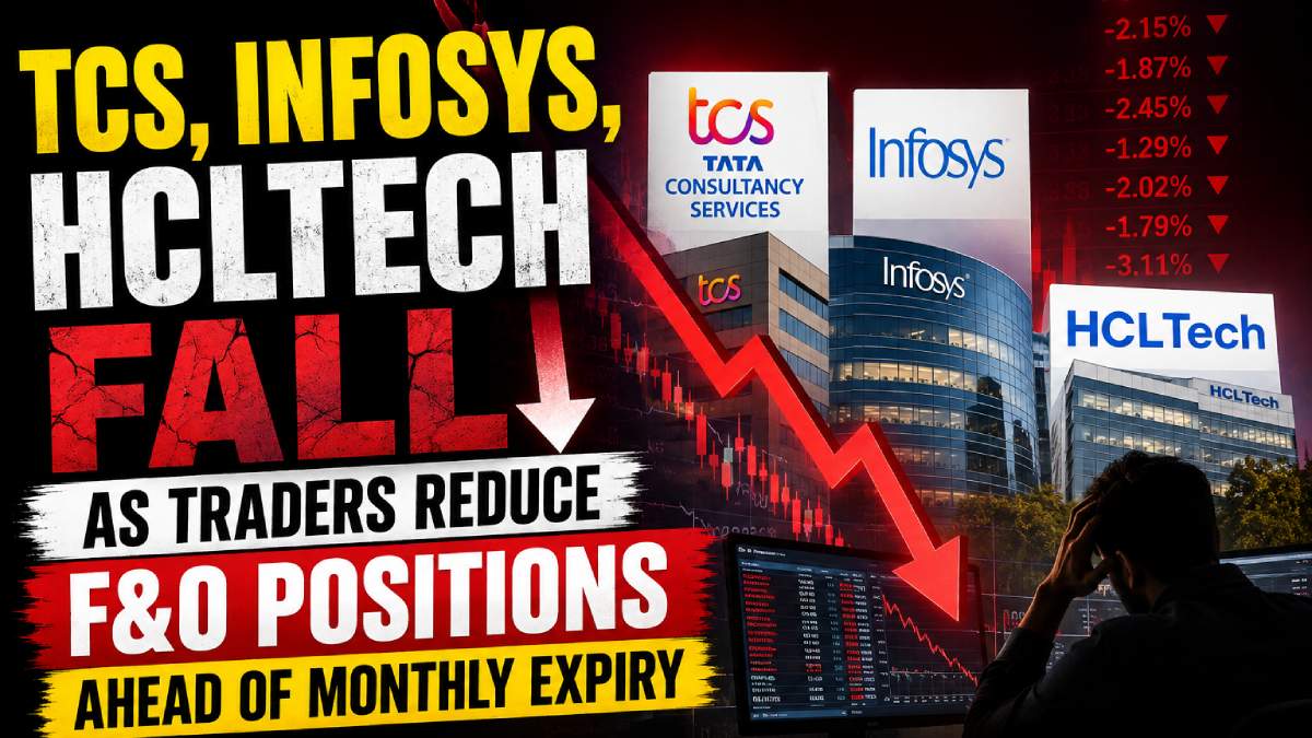 ಮಾಸಿಕ ಎಕ್ಸ್‌ಪೈರಿ ಮುನ್ನ ಐಟಿ ಷೇರುಗಳಿಗೆ ಹೊಡೆತ - TCS, Infosys, HCLTech ಬೆಲೆ ಕುಸಿತ!!