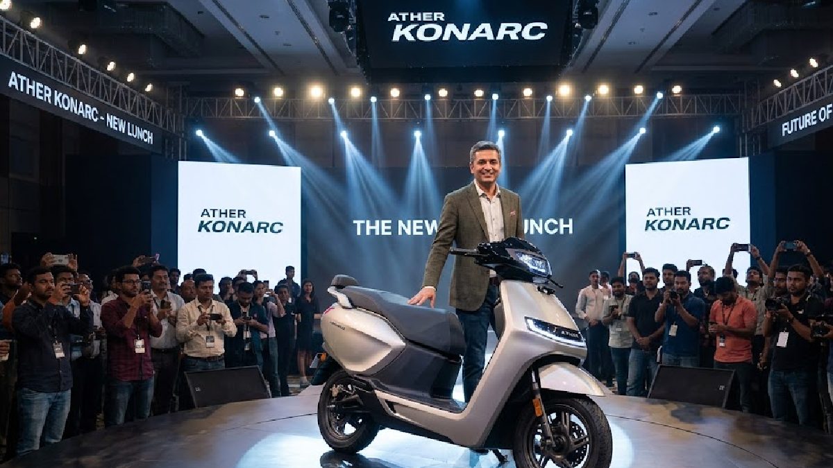 Atherನ ಹೊಸ Konarc ಎಲೆಕ್ಟ್ರಿಕ್ ಸ್ಕೂಟರ್ ಬಿಡುಗಡೆ - ಬೆಲೆ ಕೇಳಿದ್ರೆ ಅಚ್ಚರಿ, ಸೆಪ್ಟೆಂಬರ್‌ನಿಂದ ವಿತರಣೆ!!