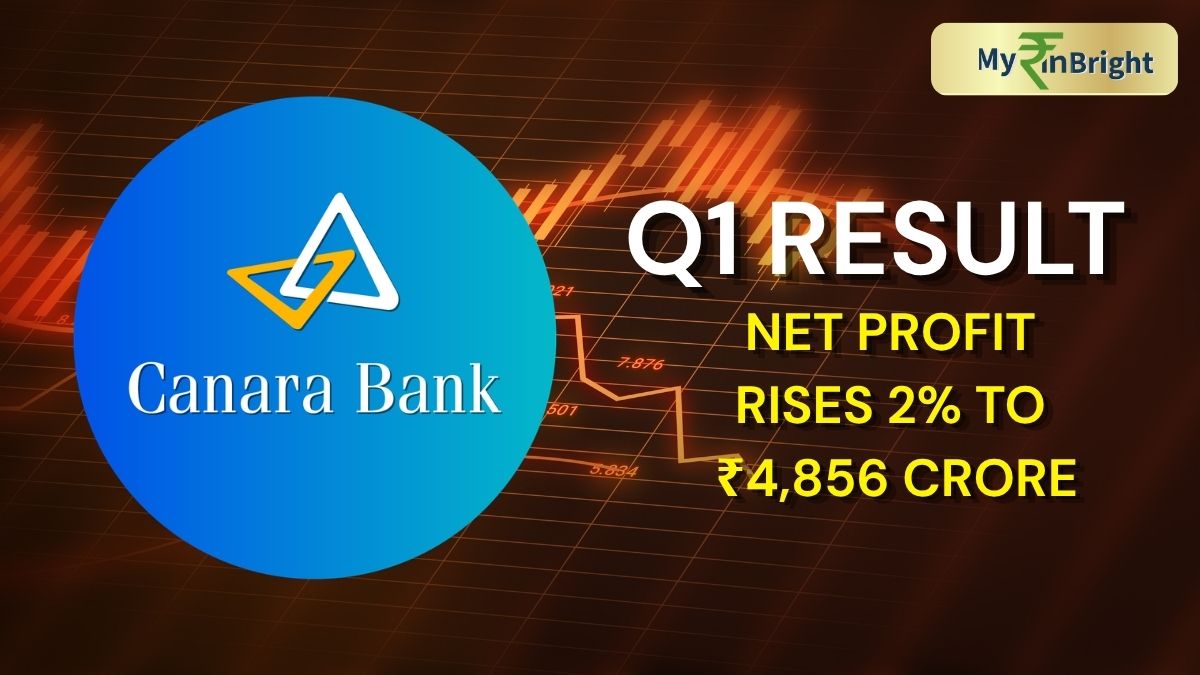 ಕೆನರಾ ಬ್ಯಾಂಕ್ Q1 FY27 ಫಲಿತಾಂಶ - ನಿವ್ವಳ ಲಾಭ ₹4,856 ಕೋಟಿಗೆ, ಸಾಲ ವಿತರಣೆಗೆ 11–12% ಬೆಳವಣಿಗೆ ಗುರಿ!!
