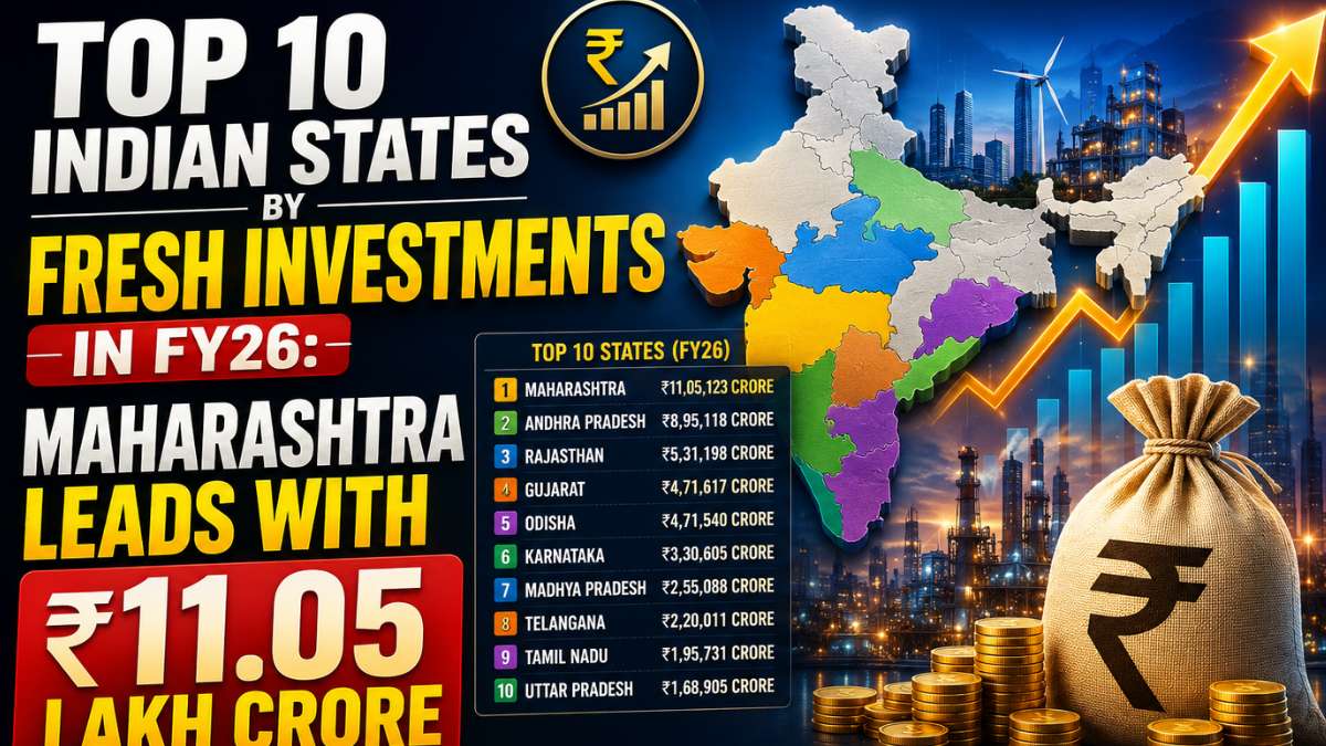 FY26 ಹೂಡಿಕೆ ಹರಿವಿನಲ್ಲಿ ಮಹಾರಾಷ್ಟ್ರ ಪ್ರಥಮ ಸ್ಥಾನ - ಕರ್ನಾಟಕ ಪಡೆದುಕೊಂಡ ಸ್ಥಾನ ಎಷ್ಟು ಗೊತ್ತಾ?
